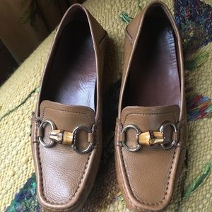 Gucci Bamboo Horse Bit Driving Moccasins